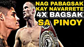 9W 9KO UNDEFEATED NAG PABAGSAK KAY NAVARRETE X4 TUMBA SA PINOY BINATA LANG NI "JAW BREAKER"