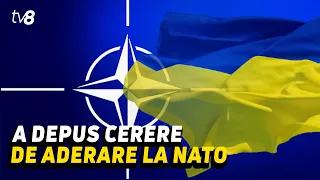 Zelensky a depus cerere de aderare la NATO a Ucrainei