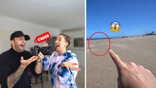 VERLOREN CAMERA TERUG GEVONDEN & MIAZ ALLEEN ACHTER LATEN OP HET STRAND 😬 | #564