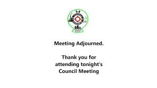 Special Meeting of Council - 30 May 2022