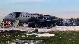 Aeroflot Flight 1492  in Russian  Airport