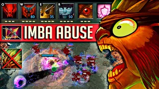 IMBA ABUSE IN CUSTOM HERO CHAOS! 7.26c [Bad Juju + ballista] = WTF MODE! I Dota 2 #stayhome