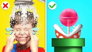 Fantastic Mario Bathroom Hacks🚽 || Mario In Real Life & Funny Situations