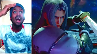 Final Fantasy VII Remake CLOUD VS. SEPHIROTH (EDGE OF CREATION) FIGHT SCENE LIVE REACTION VIDEO!!!