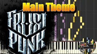 Main Menu Theme - Frostpunk [Piano Tutorial] (Synthesia) HD Cover