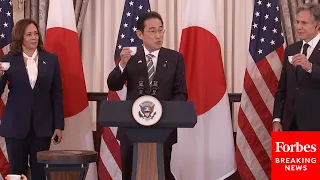 VP Harris, PM Kishida And Sec. Blinken Address The Japanese State Visit Luncheon