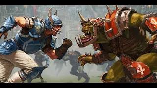 Blood Bowl 2-  Dwarfs vs Skaven gameplay