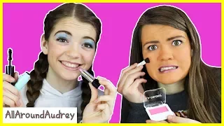 Dollar Store Full Face Makeup Challenge / AllAroundAudrey