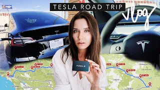 Taking A Tesla Model Y On A 1,400 Mile Road Trip 🚗⚡️ This is what we learned...