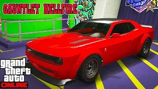 GTA ONLINE DLC КАЗИНО-ОТЕЛЬ DIAMOND - GAUNTLET HELLFIRE (ТЮНИНГ И ОБЗОР)