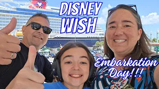Embarking The Disney Wish! So Much To See! So Much To Do! What An Amazing Ship!