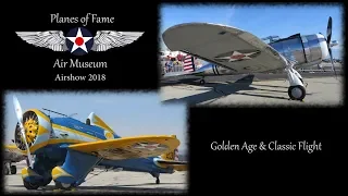 Planes of Fame 2018 'Golden Age & Classic flight'