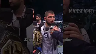 Khabib’s Reaction To Islam Makhachev Winning The Belt!