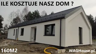 ILE KOSZTUJE NASZ DOM ? NOWOCZESNA STODOŁA 160M2