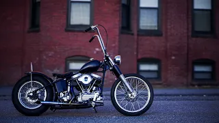 1956 Panhead starts first kick!!