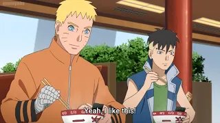 Naruto & kawaki Ichiraku Ramen - Boruto Episode 195 English Sub