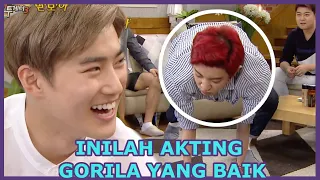 Inilah Akting Gorila yang Baik |Happy Together|SUB INDO/ENG|160714 Siaran KBS WORLD TV|