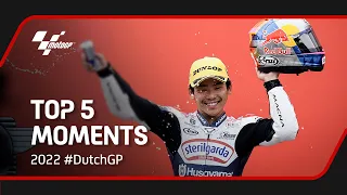 Top 5 Moto3™ Moments | 2022 #DutchGP