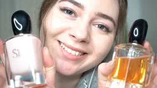 ASMR - Perfume Collection ✨ (Spraying, Glass Tapping, Liquid Sounds, Lid Sounds
