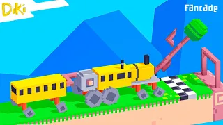 Fancade Drive Trains gameplay