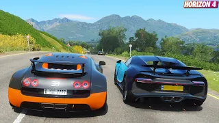 Forza Horizon 4 - Bugatti Veyron Super Sport | Goliath Race Gameplay