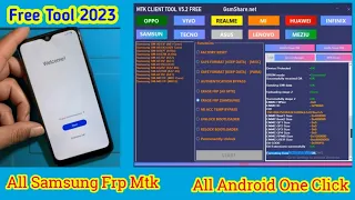 1 Click - Samsung Frp Bypass Android 13 | A10s/A12/A22 /A32 5g/A02/A03s Frp Remove (2023) MTK Clent