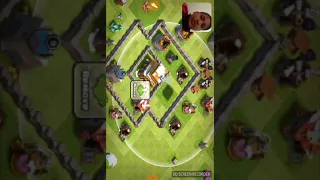 How to merge defences in COC  and a super army camp glitch