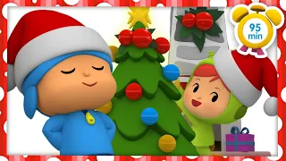 🎄 POCOYO in ENGLISH - 1, 2, 3, Light the Christmas Tree! [95 min] Full Episodes | VIDEOS & CARTOONS