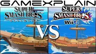 Super Smash Bros. Ultimate Graphics Comparison: Switch vs. Wii U (ALL RETURNING STAGES!)