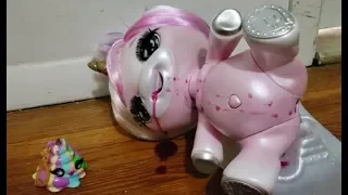 Feeding a Poopsie Surprise Unicorn 🤣GONE WRONG🤣