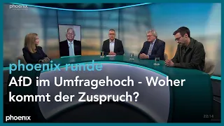 phoenix runde: AfD im Umfragehoch - Woher kommt der Zuspruch?