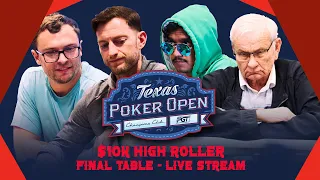 Texas Poker Open High Roller Final Table with Sebesta, De Silva, Coleman & Weissman!
