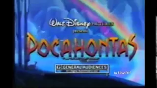 Pocahontas 1995 TV Spot with Operation Dumbo Drop