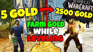 How To Make Gold While Leveling in Classic WoW Hardcore Servers!