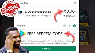 😱OMG: ₹4000 Free Redeem Code || How To Get Free Redeem Code || Free Fire Free Redeem Code