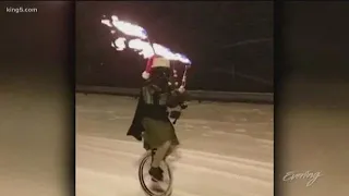 The Unipiper keeps Portland weird in more ways than one - KING 5 Evening