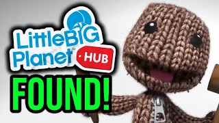 LittleBigPlanet Hub is FINALLY FOUND! | Canceled / Lost PS3 Game FOUND (LBP Hub Beta)