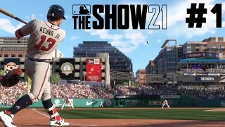 MLB 21 Gameplay Walkthrough Part 1 - ROAD TO THE SHOW (PS5 4K 60fps)