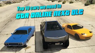 Top 10 cars we need in GTA online December 2022 DLC or in GTA VI