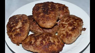 Котлеты домашние сочные и нежные | Meat Rissoles. #котлеты