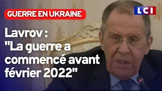 Serguei Lavrov face à la presse étrangère - REPLAY