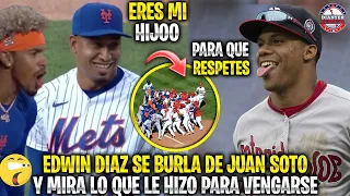 Así EDWIN DÍAZ PONCHÓ y se BURLÓ de JUAN SOTÓ y ESTO HIZO para CERRARLE la BOCA | MLB