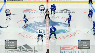 NHL 21 Gameplay Vancouver Canucks vs Winnipeg Jets
