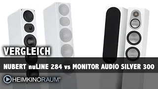Vergleich: Nubert nuLine 284 vs. Monitor Audio Silver 300 Lautsprecher
