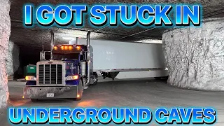 I GOT STUCK UNDERGROUND WITH PETERBILT 389