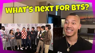 BTS Interview at Jingle Ball | BTS Hints That They're Working On A New Album (REACTION)