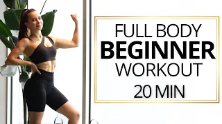 20 MIN FULL BODY WORKOUT - BEGINNER | No Equipment | Full Body Challenge | Daniela Suarez