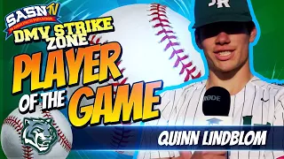 DMV Strike Zone Interviews Pitcher Quinn Lindblom