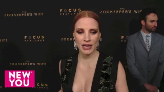 Jessica Chastain interview The Zookeepers Wife