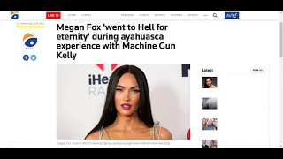 Megan Fox Speaks in Tongues and Goes to Hell with Machine Gun Kelly